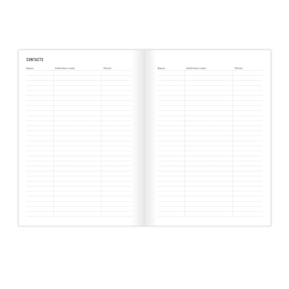 Letts A5 Planners Timeless Layout #color_stripes-lilac