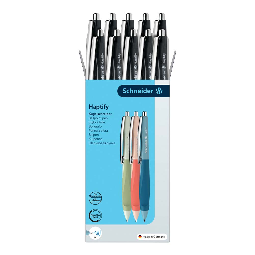 Haptify Ballpoint Pen M, Box of 10#color_black