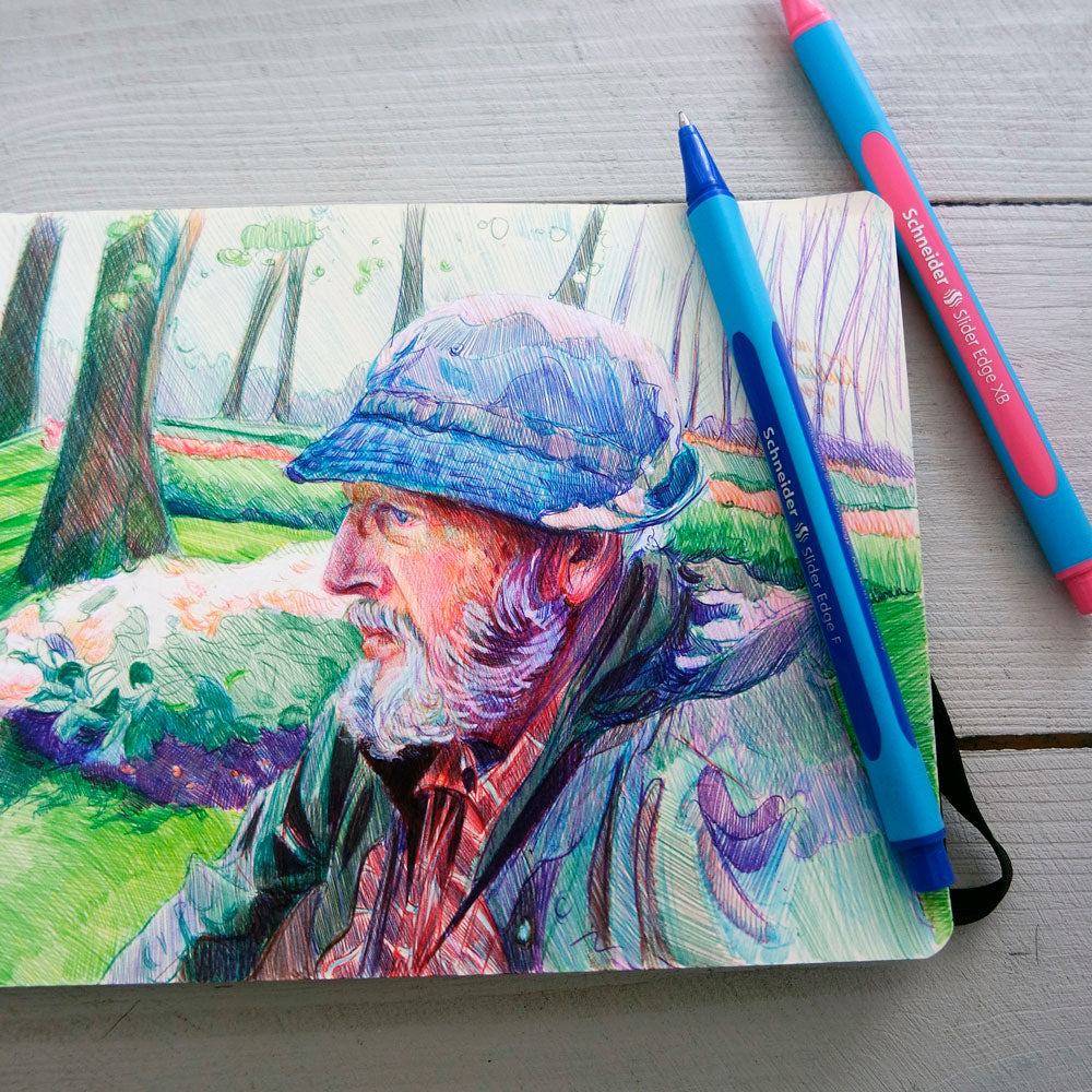 Slider Edge Ballpoint Pen XB, Wallet 10 pieces