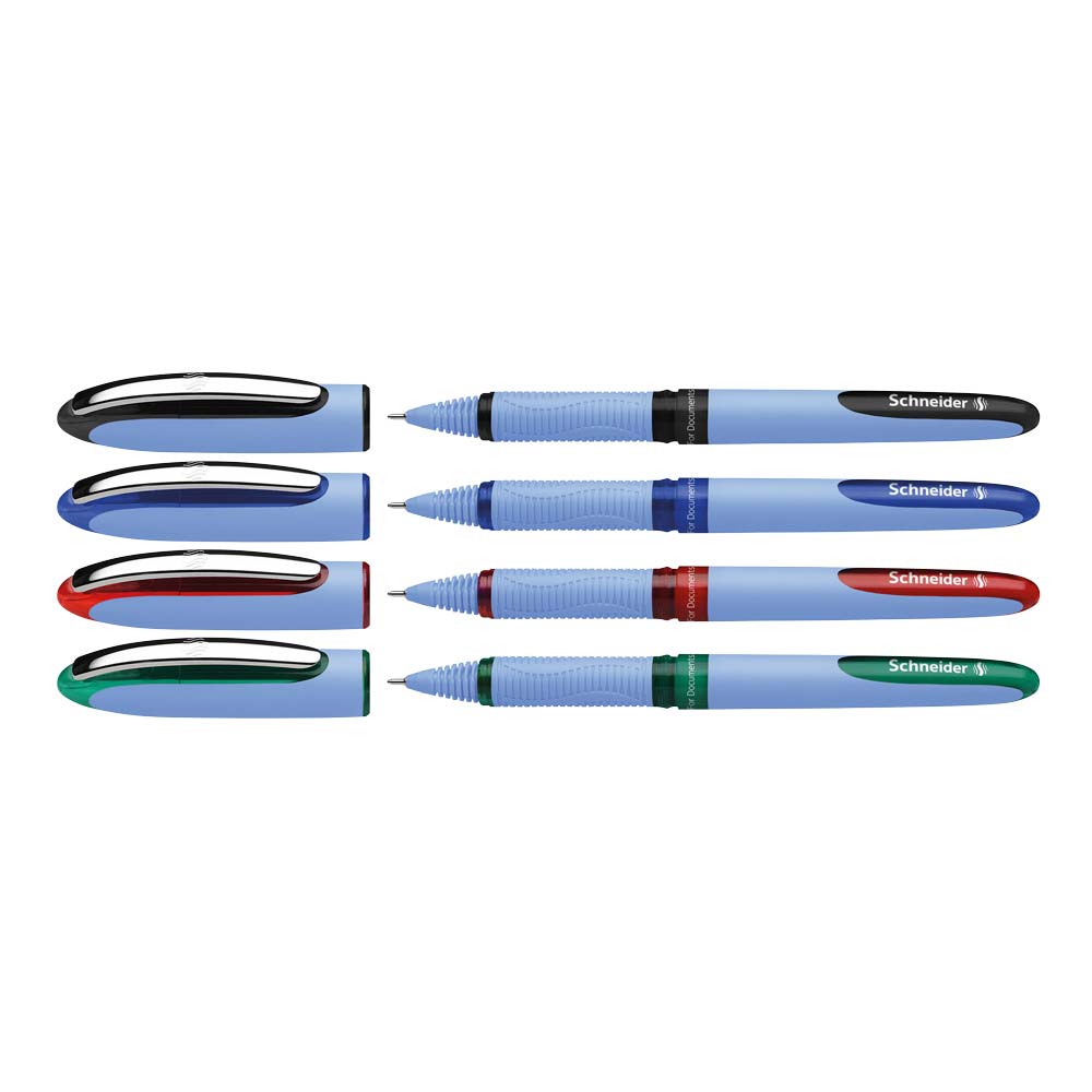Schneider One Hybrid N Rollerball 0.5mm- 4x pack