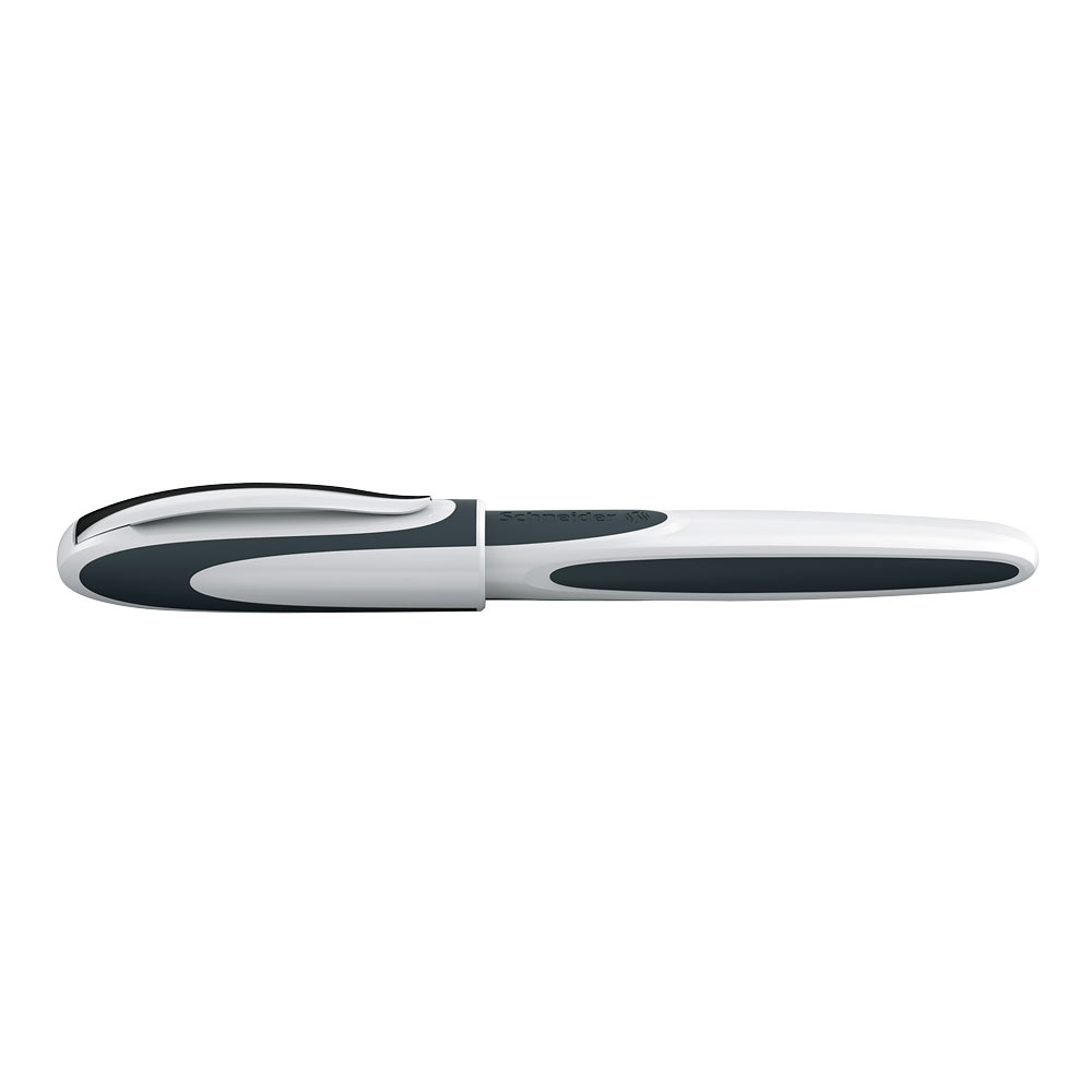 Ray Rollerball Pen M - White/Dark Gray