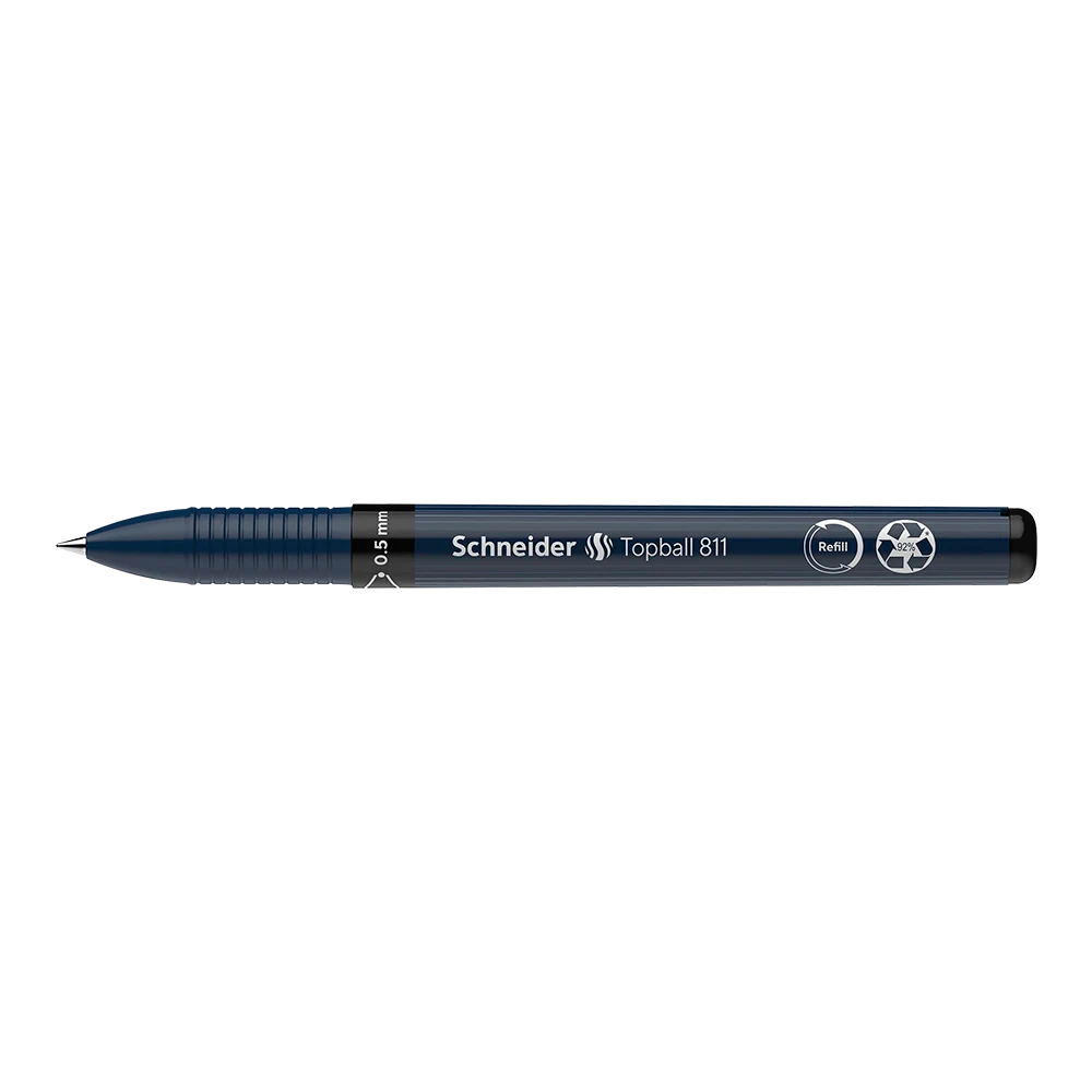 Topball 811 Rollerball 0.5mm, Box of 10#ink-color_black