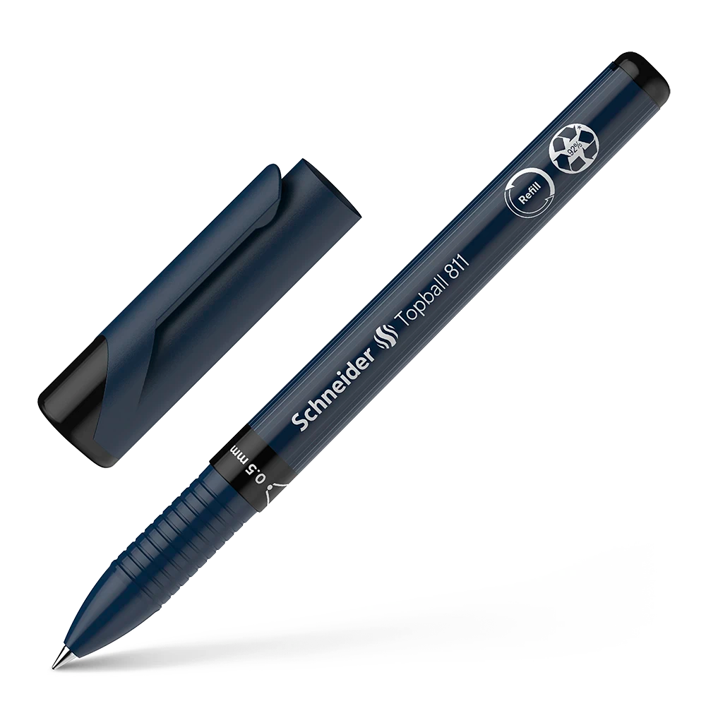Topball 811 Rollerball 0.5mm, Box of 10#ink-color_black