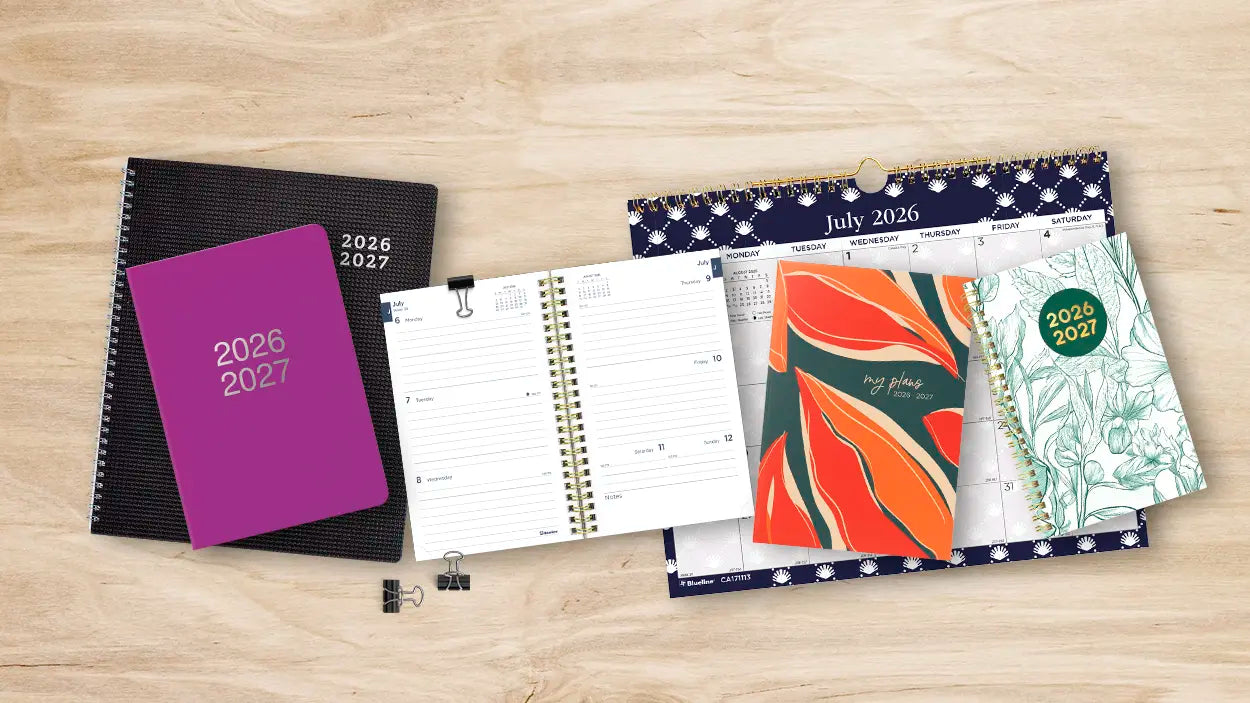 Selected 2026-2027 academic planners and calendars