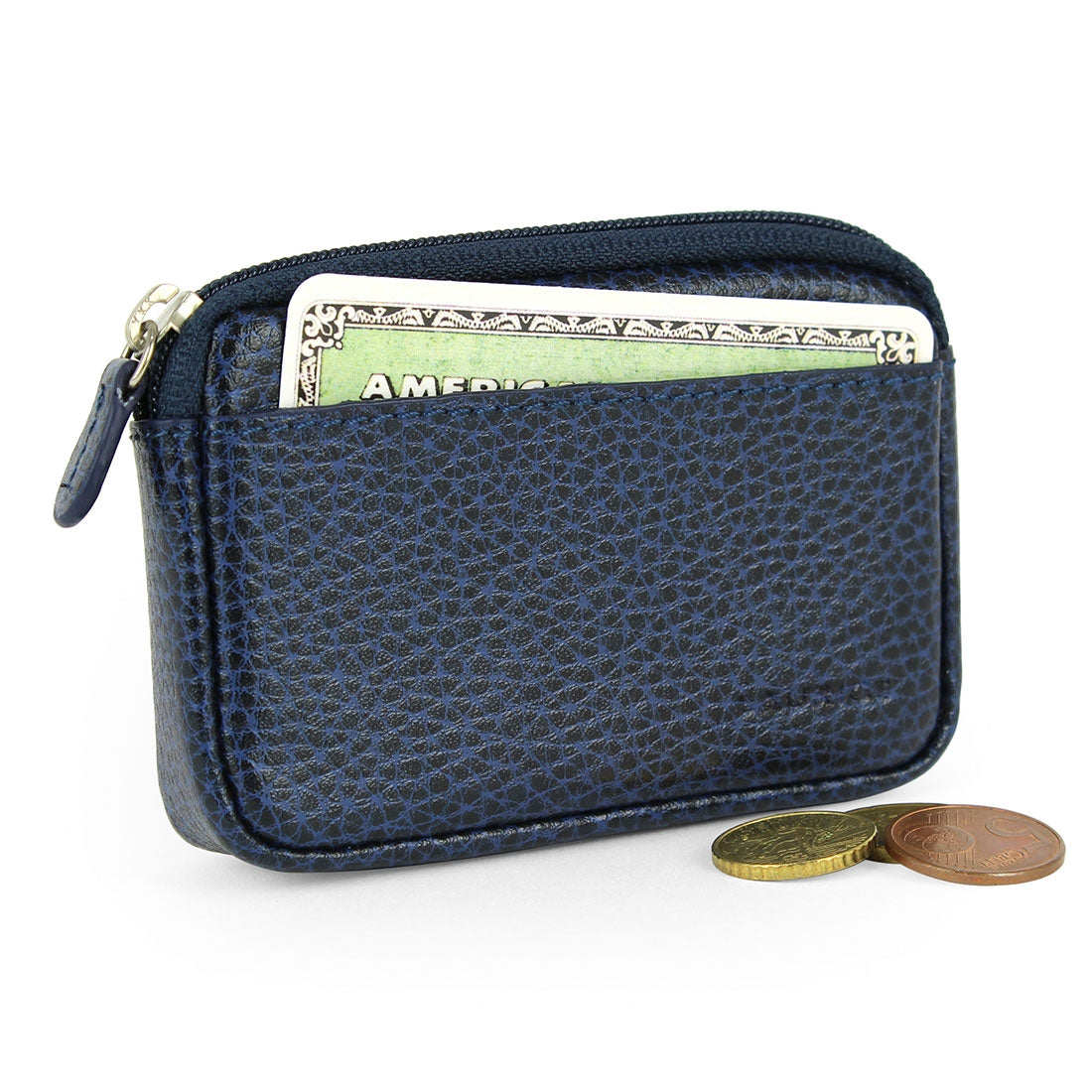 Small Wallet/Card Holder - Navy#color_laurige-navy