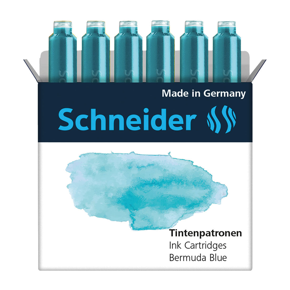 Schneider Pastel Ink Cartridges RS166134 Bermuda Blue #ink-color_bermuda-blue