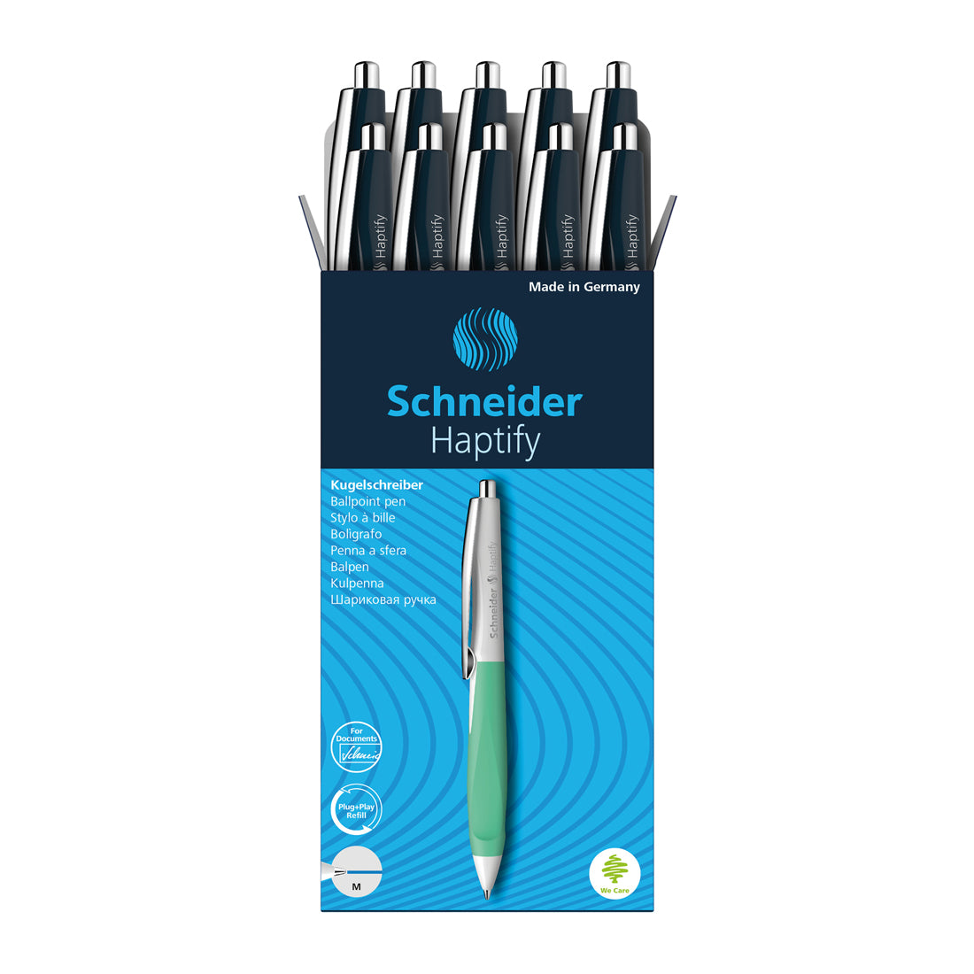 Haptify Ballpoint Pen M, Box of 10#color_blue