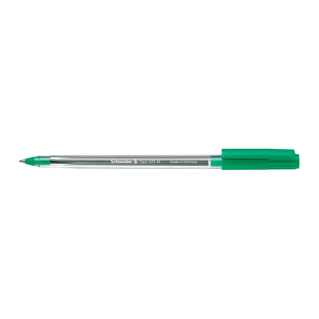 Tops 505 Ballpoint Pens M, Box of 10 units#ink-color_ green