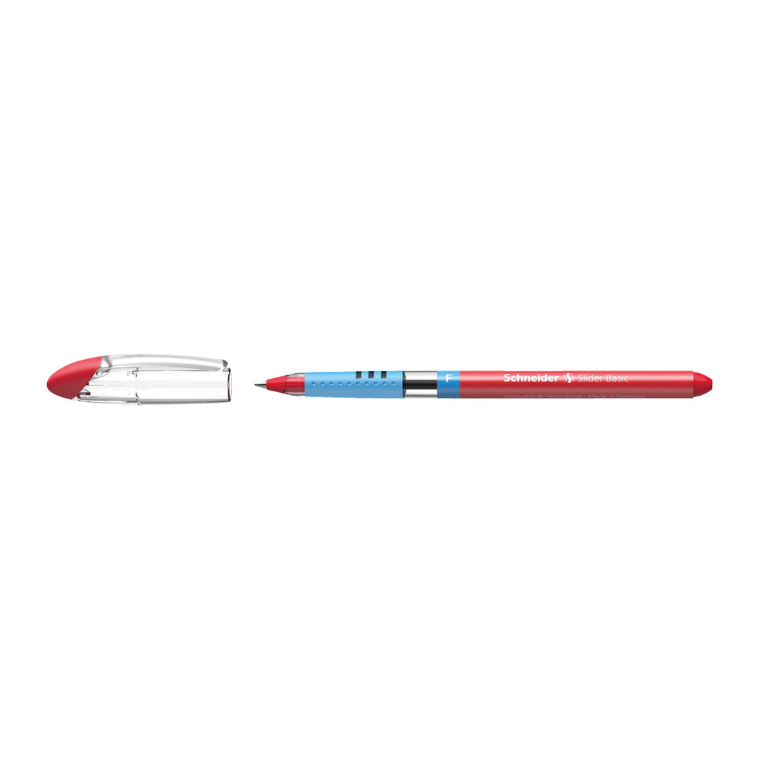 Schneider Slider BASIC Ballpoint Pen F, Box of 10 on Brownline ...