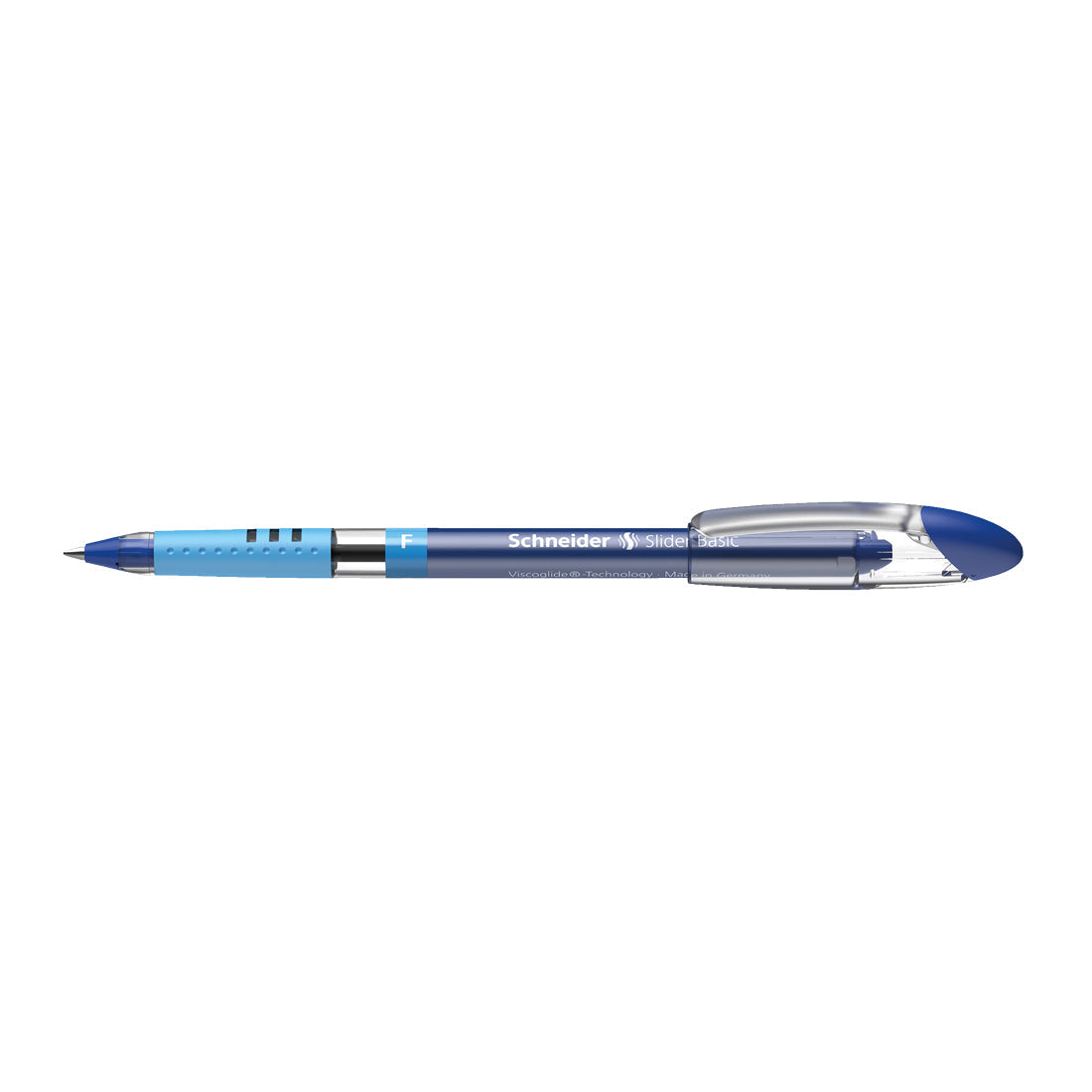 Slider BASIC Ballpoint Pens F, Box of 10#ink-color_blue