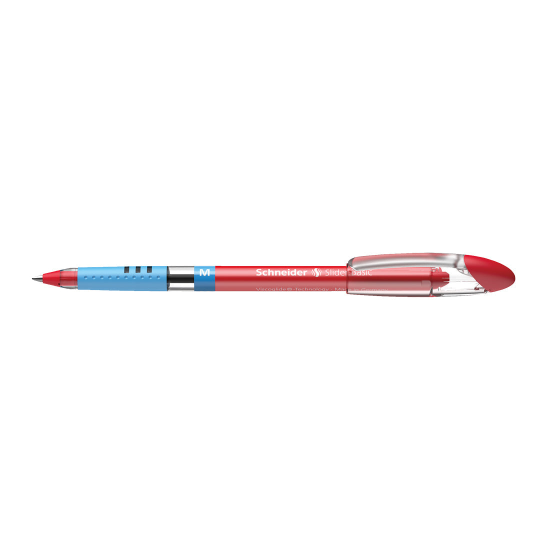 Slider BASIC Ballpoint Pens M, Box of 10#ink-color_red