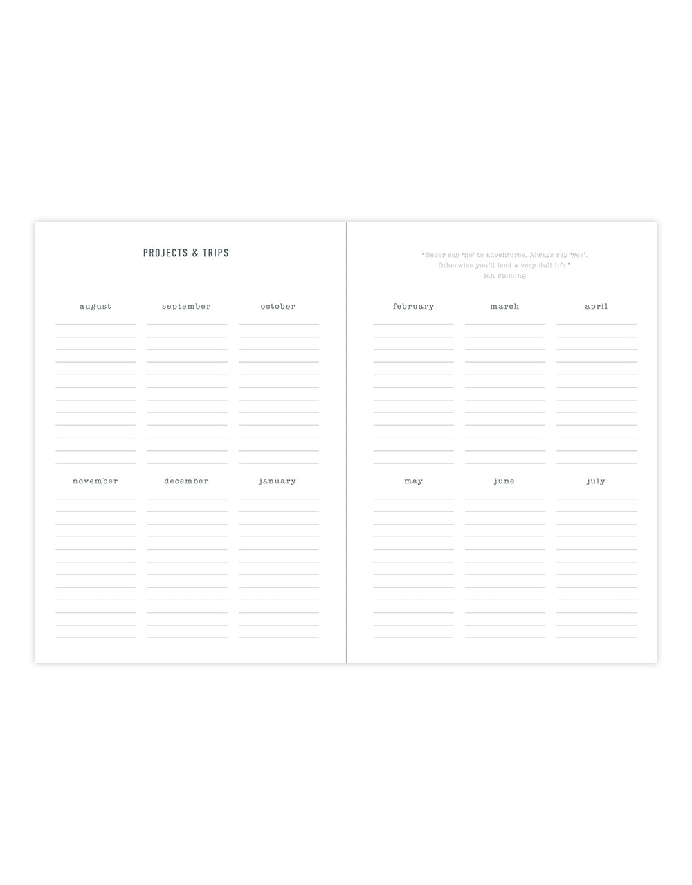 Inspire A5 Week to View Planner 2023-2024 - Multilanguage - Blue - Letts of London#color_inspire-blue