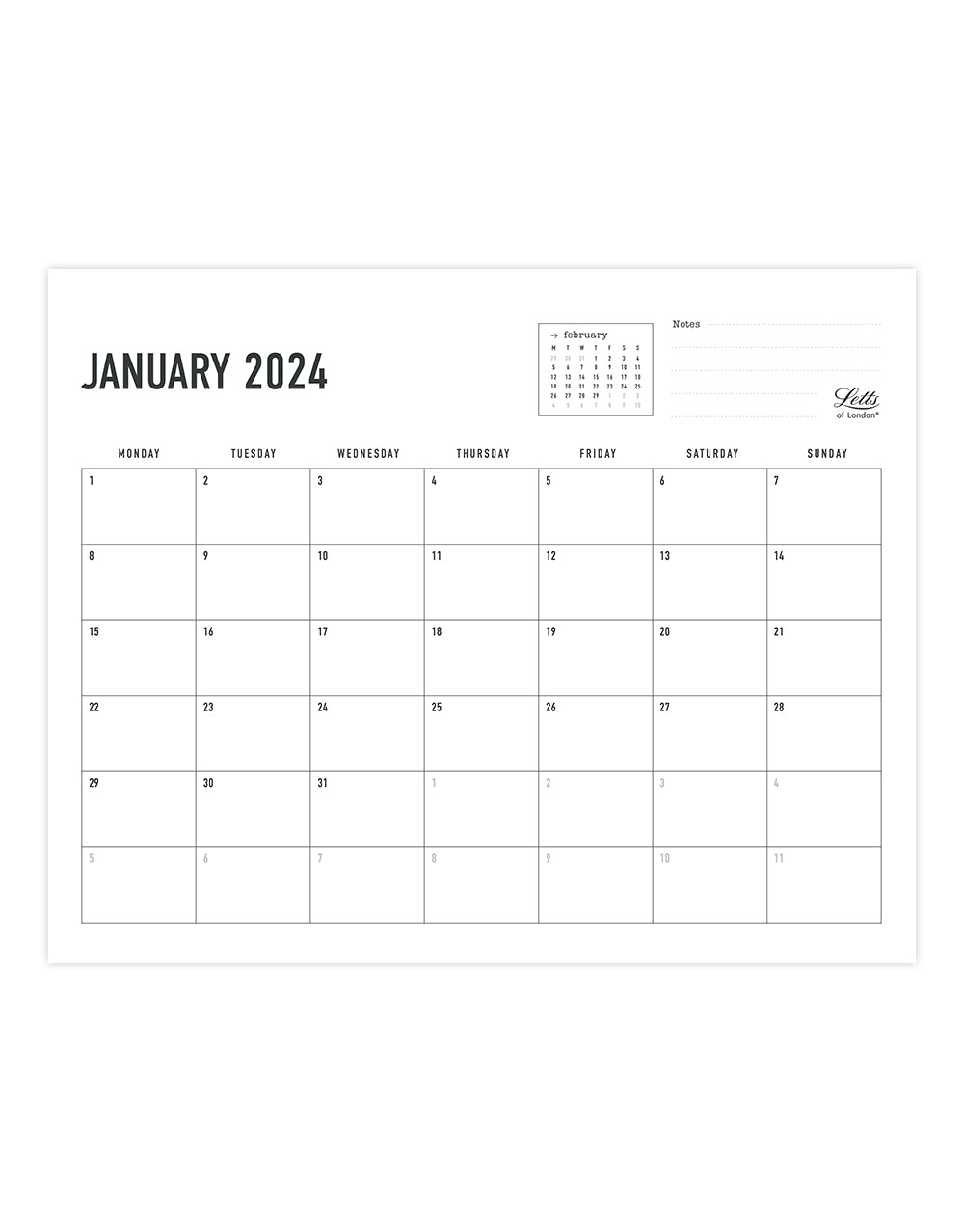 Letts of London Classic Weekly Planner, 12 Months, January to December,  2024, Gold Corners, Pocket S…See more Letts of London Classic Weekly  Planner