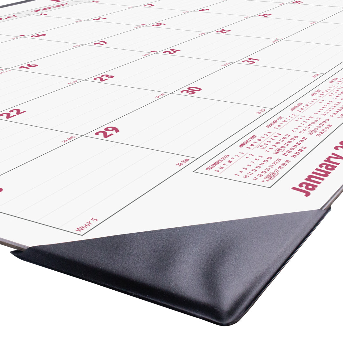 Monthly Desk Pad or Wall Calendar 2024