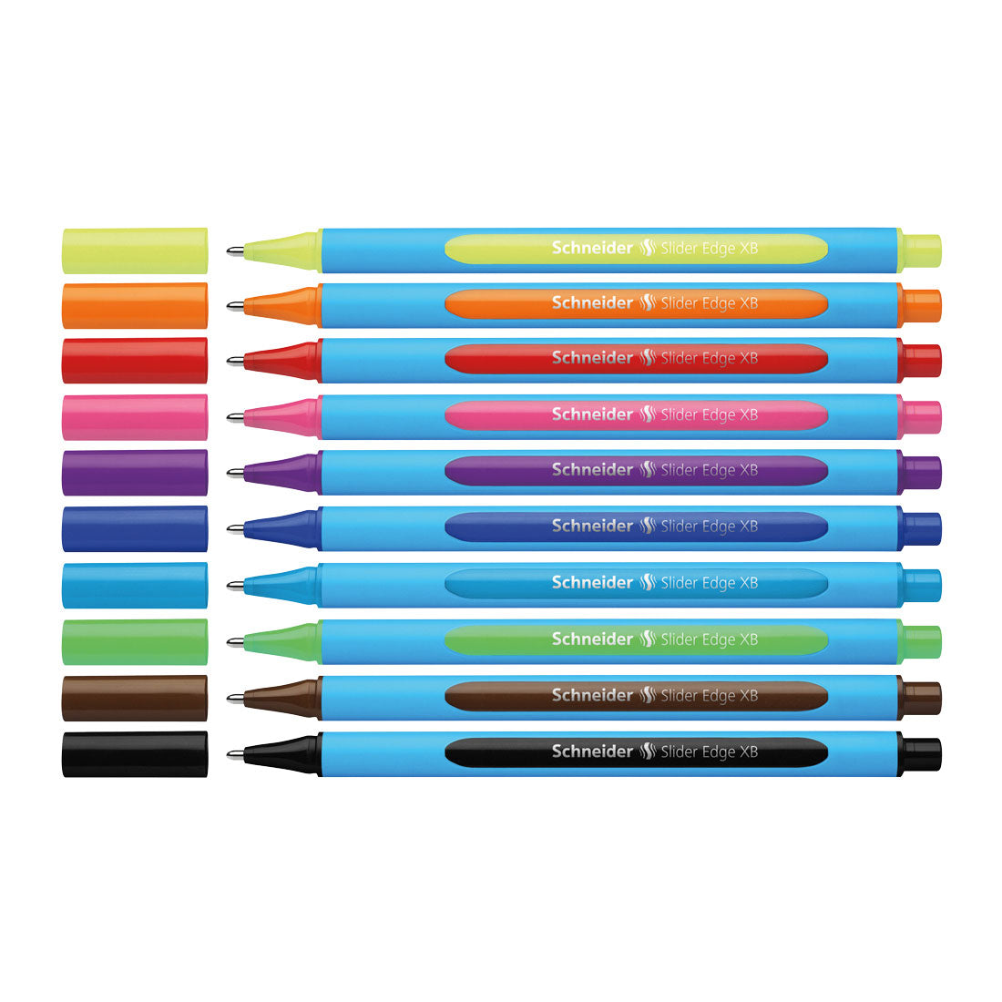 Edge Ballpoint Pens XB, Wallet 10 pieces - Assorted